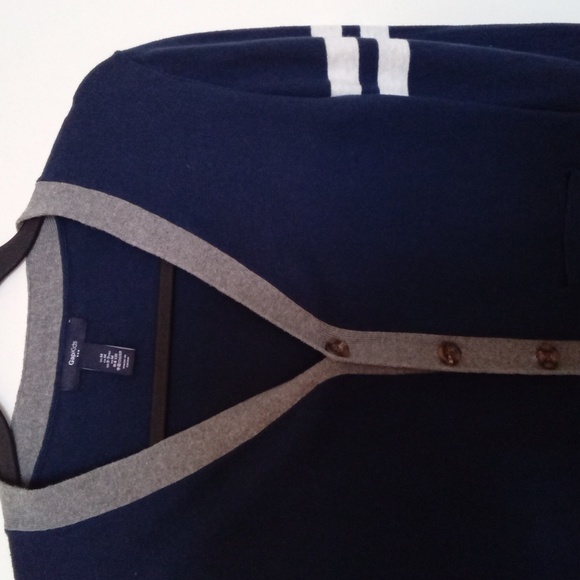 GAP Kids Cotton Collegiate Button Up Cardigan - Picture 2 of 9